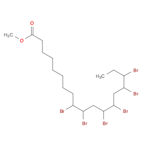 104096-49-3 Octadecanoic acid, 9,10,12,13,15,16-hexabromo-, methyl ester