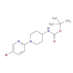 1042917-47-4 2-[4-(Boc-amino)-1-piperidinyl]-5-bromopyridine