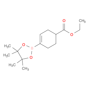 4-(4,4,5,5-TETRAMETHYL-[1,3,2]DIOXABOROLAN-2-YL)CYCLOHEX-3-ENE-1-CARBOXYLIC ACID ETHYL ESTER