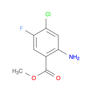 104901-79-3 Methyl 2-aMino-4-chloro-5-fluorobenzoate