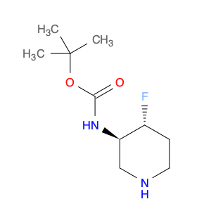 1052713-47-9 tert-butyl N-[(3R,4R)-4-fluoro-3-piperidyl] carbamate