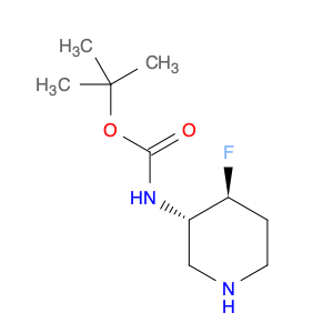 1052713-48-0 tert-butyl N-[(3S,4S)-4-fluoropiperidin-3-yl]carbamate