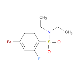 4-bromo-N,N-diethyl-2-fluorobenzenesulfonamide