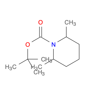 1-Piperidinecarboxylic acid, 2,6-dimethyl-, 1,1-dimethylethyl ester