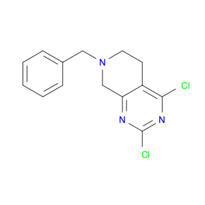 1059735-34-0 7-Benzyl-2,4-dichloro-5,6,7,8-tetrahydropyrido[3,4-d]pyrimidine