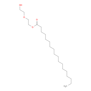 106-11-6 Octadecanoic acid, 2-(2-hydroxyethoxy)ethyl ester