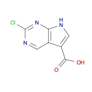 1060816-55-8 2-Chloro-7H-pyrrolo[2,3-d]pyrimidine-5-carboxylic acid