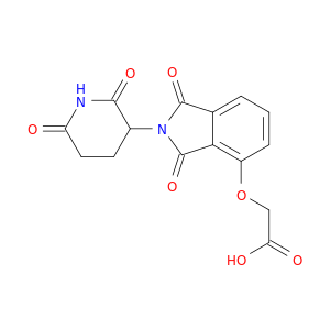 1061605-21-7 2-[[2-(2,6-Dioxo-3-piperidinyl)-2,3-dihydro-1,3-dioxo-1H-isoindol-4-yl]oxy]aceticacid