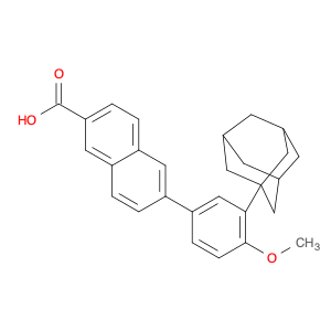 106685-40-9 6-[3-(1-Adamantyl)-4-methoxy-phenyl]naphthalene-2-carboxylic acid