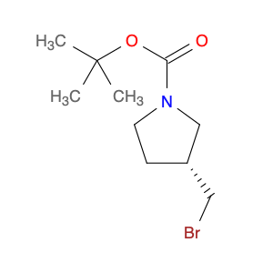 1067230-65-2 3(R)-BROMOMETHYL-PYRROLIDINE-1-CARBOXYLIC ACID TERT-BUTYL ESTER