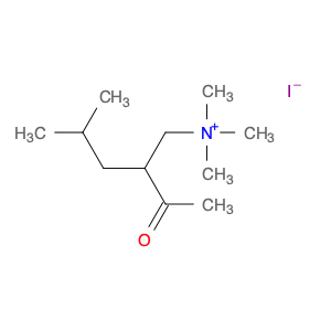 1069-62-1 (2-Acetyl-4-methylpentyl)trimethylammonium Iodide