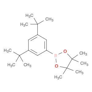 1071924-13-4 2-(3,5-di-tert-butylphenyl)-4,4,5,5-tetraMethyl-1,3,2-dioxaborolane