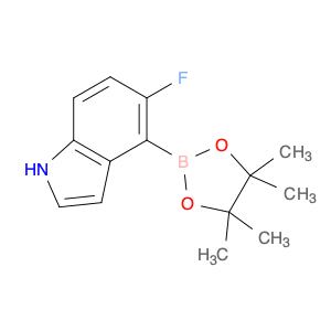 1072009-08-5 1H-Indole, 5-fluoro-4-(4,4,5,5-tetraMethyl-1,3,2-dioxaborolan-2-yl)-