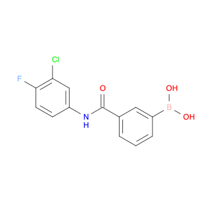 1072946-04-3 N-(3-Chloro-4-fluorophenyl) 3-boronobenzaMide