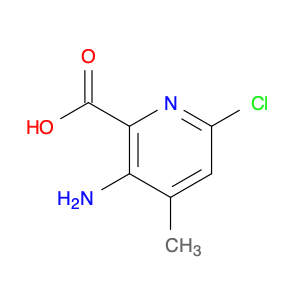 1073182-76-9 3-amino-6-chloro-4-methylpyridine-2-carboxylic acid