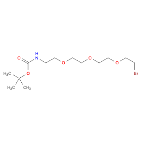 1076199-21-7 1-Boc-amino-3,6,9-trioxaundecanyl-11-bromide