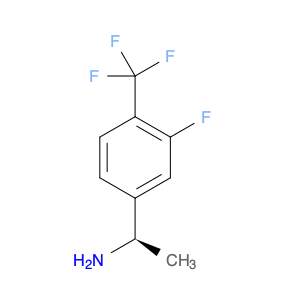 1079656-75-9 (1R)-1-[3-FLUORO-4-(TRIFLUOROMETHYL)PHENYL]ETHYLAMINE