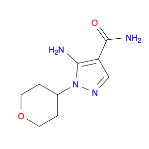 1082745-50-3 5-aMino-1-(tetrahydro-2H-pyran-4-yl)-1H-pyrazole-4-carboxaMide