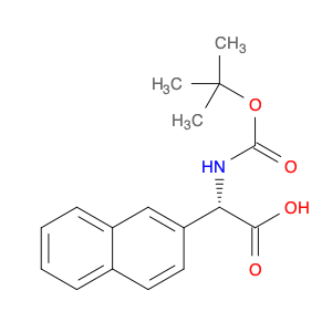 1082750-59-1 (2S)-2-[(TERT-BUTOXY)CARBONYLAMINO]-2-(2-NAPHTHYL)ACETIC ACID