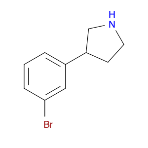 1082926-06-4 3-(3-bromophenyl)pyrrolidine