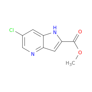 6-Chloro-1H-pyrrolo[3,2-b]pyridine-2-carboxylic acid Methyl ester