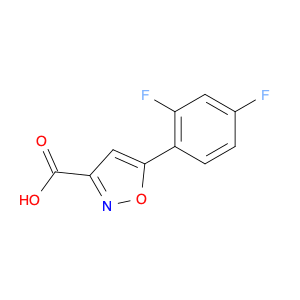 5-(2,4-Difluorophenyl)isoxazole-3-carboxylic acid