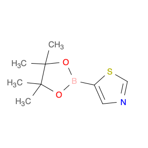 1086111-09-2 5-(4,4,5,5-Tetramethyl-1,3,2-dioxaborolan-2-yl)thiazole