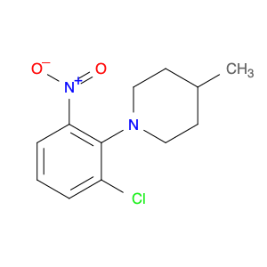 1090783-85-9 Piperidine, 1-(2-chloro-6-nitrophenyl)-4-methyl-