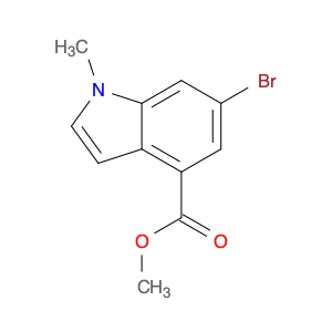 1090903-89-1 Methyl 6-bromo-1-methyl-indole-4-carboxylate