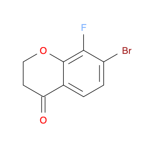 1092350-77-0 7-bromo-8-fluoro-3,4-dihydro-2H-1-benzopyran-4-one