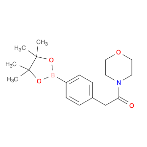 1092563-23-9 1-(4-morpholinyl)-2-[4-(4,4,5,5-tetramethyl-1,3,2-dioxaborolan-2-yl)phenyl]-Ethanone