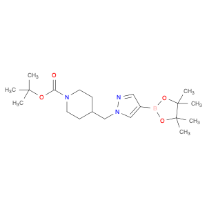 1092563-72-8 tert-Butyl 4-((4-(4,4,5,5-tetramethyl-1,3,2-dioxaborolan-2-yl)-1H-pyrazol-1-yl)methyl)piperidine-1-carboxylate