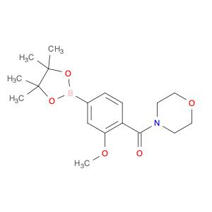 1092564-35-6 4-{[2-Methoxy-4-(tetramethyl-1,3,2-dioxaborolan-2-yl)phenyl]carbonyl}morpholine