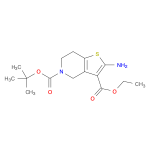 1101856-88-5 Ethyl 2-amino-5-Boc-6,7-dihydro-4H-thieno-[3,2-c]pyridine-3-carboxylate