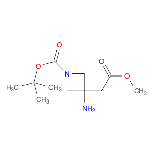 1105662-89-2 3-Azetidineacetic acid, 3-aMino-1-[(1,1-diMethylethoxy)carbonyl]-, Methyl ester