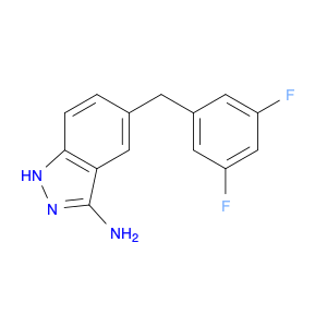 1108745-30-7 5-(3,5-difluorobenzyl)-1H-indazol-3-amine