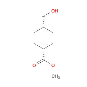 Cyclohexanecarboxylic acid, 4-(hydroxymethyl)-, methyl ester, cis-