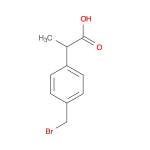 111128-12-2 2-(4-(Bromomethyl)phenyl)propanoic acid