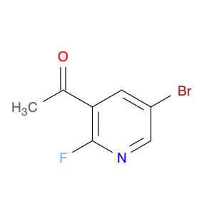 1111637-74-1 1-(5-Bromo-2-fluoropyridin-3-yl)ethanone