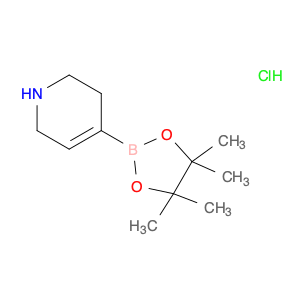 1121057-75-7 4-(4,4,5,5-Tetramethyl-1,3,2-dioxaborolan-2-yl)-1,2,3,6-tetrahydropyridine hydrochloride