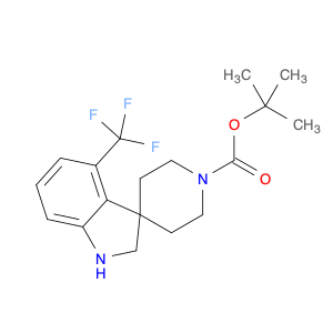 1129421-52-8 tert-butyl 4-trifluoromethylspiro[indoline-3,4'-piperidine]-1'-carboxylate