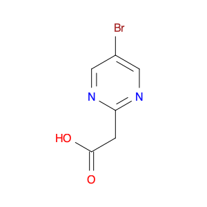 1134327-93-7 2-Pyrimidineacetic acid, 5-bromo-