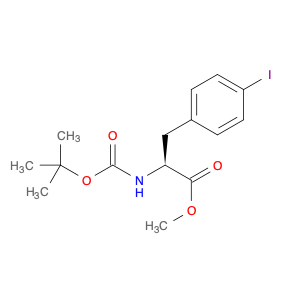 L-Phenylalanine, N-[(1,1-dimethylethoxy)carbonyl]-4-iodo-, methyl ester