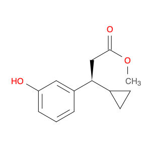 Benzenepropanoic acid, β-cyclopropyl-3-hydroxy-, methyl ester, (βS)-