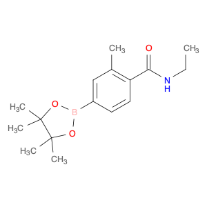 1146157-79-0 Benzamide,N-ethyl-2-methyl-4-(4,4,5,5-tetramethyl-1,3,2-dioxaborolan-2-yl)-