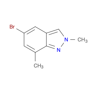 1146637-10-6 2H-Indazole, 5-bromo-2,7-dimethyl-