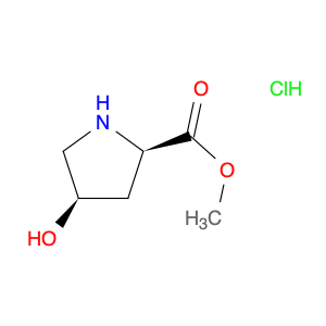 D-Proline, 4-hydroxy-, methyl ester, hydrochloride (1:1), (4R)-