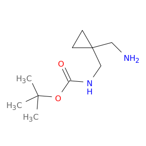 1147109-42-9 tert-butyl N-{[1-(aminomethyl)cyclopropyl]methyl}carbamate