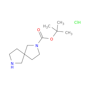 1147423-20-8 2,7-Diazaspiro[4.4]nonane-2-carboxylic acid, 1,1-dimethylethyl ester, hydrochloride (1:1)