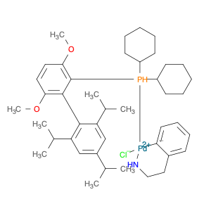 1148148-01-9 Palladium, [2-[2-(amino-κN)ethyl]phenyl-κC]chloro[dicyclohexyl[3,6-dimethoxy-2',4',6'-tris(1-methylethyl)[1,1'-biphenyl]-2-yl]phosphine-κP]-, (SP-4-4)-